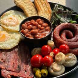 English plate