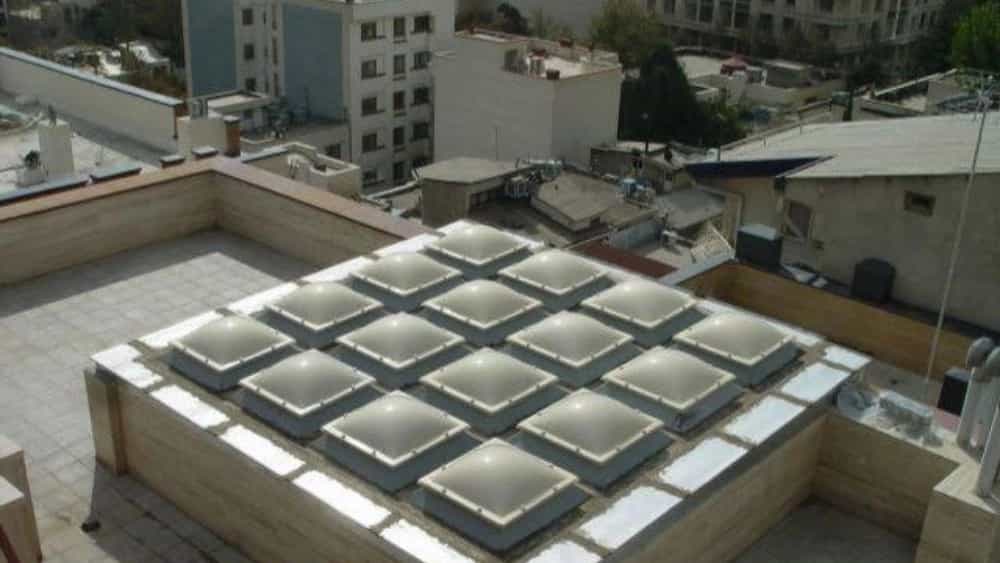 Implementation of bubble skylight