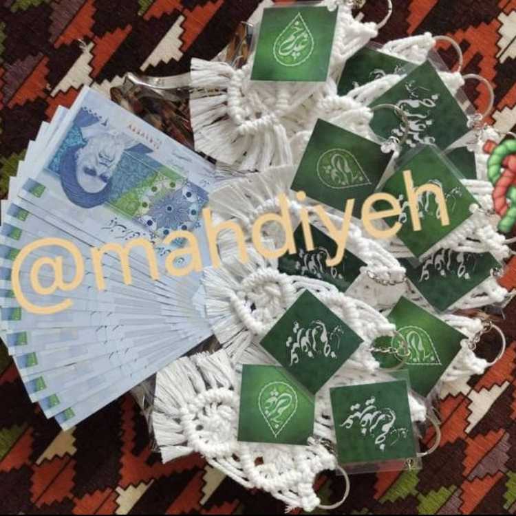 مکرومه بافی مهدیه، سفارش انواع صندل پادری شلف کیف و لوستر در انزلی