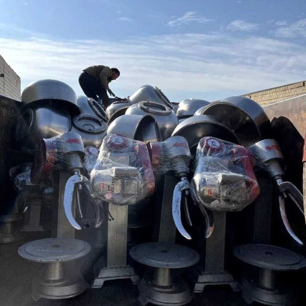 دستگاه خمیر گیر حیدری