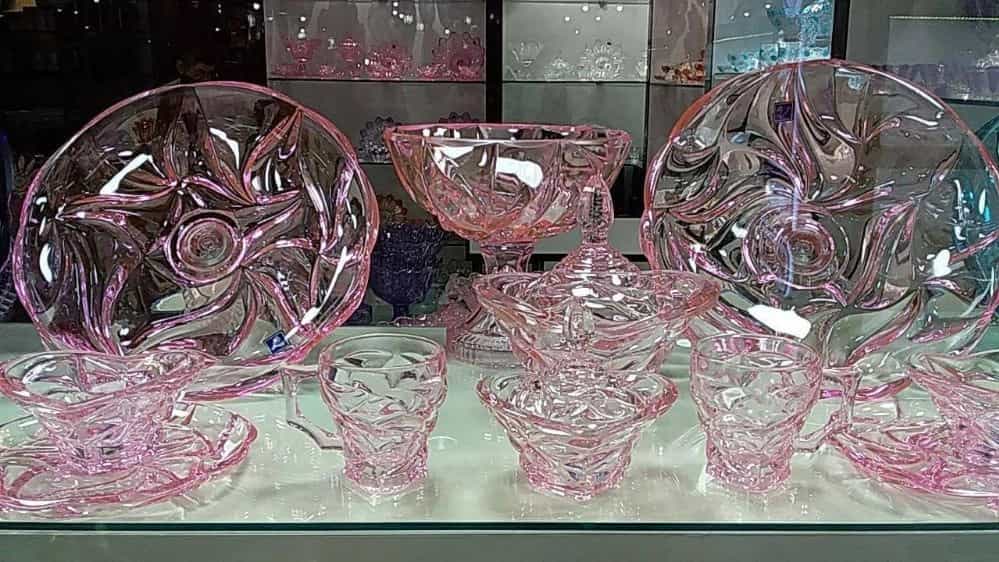 All kinds of antique silver crystals of Tehran