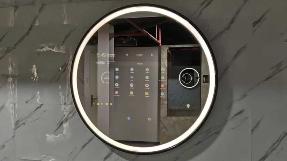 Manufacturer of all kinds of smart touch mirrors in Isfahan