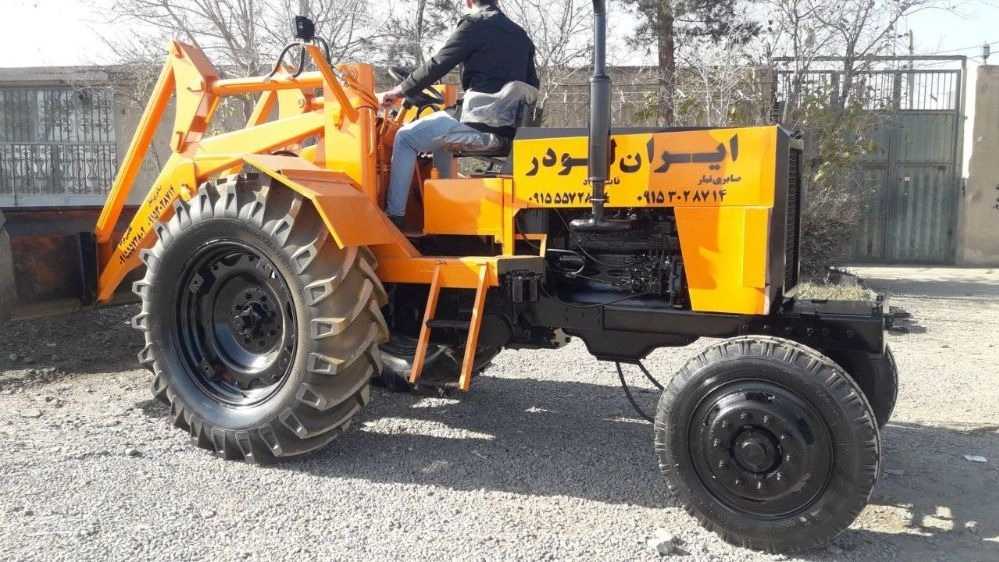 Iran Loader, manufacture and production of Romanian backhoe tractor in Mashhad