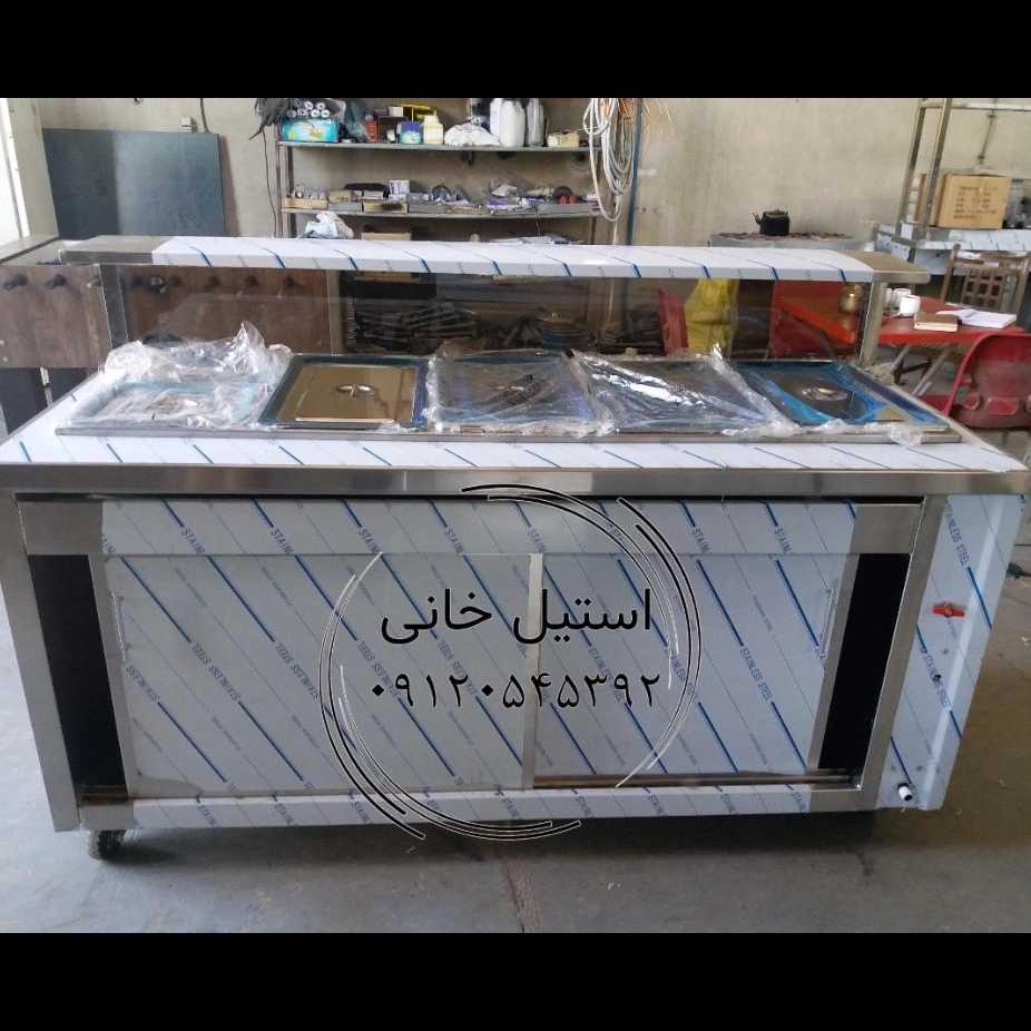 کانتر گرم استیل