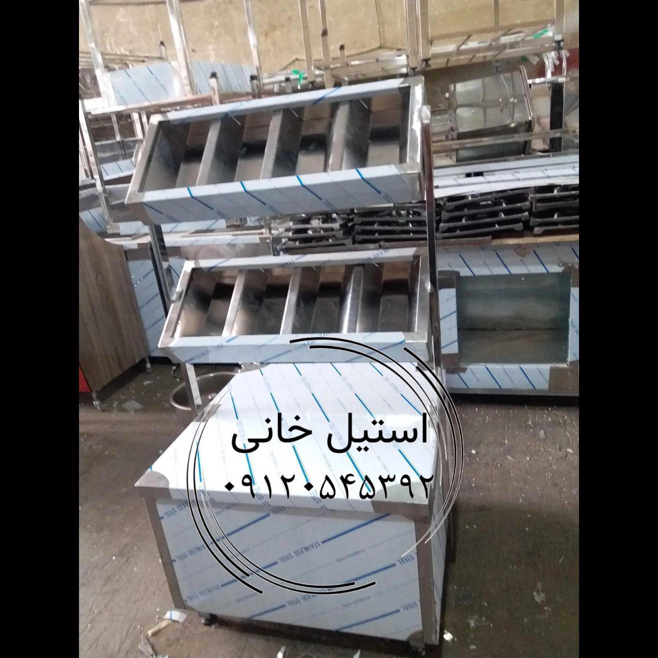 کانتر قاشق و چنگال استیل