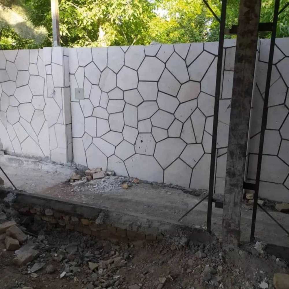 اجرای سنگ ورقه ای