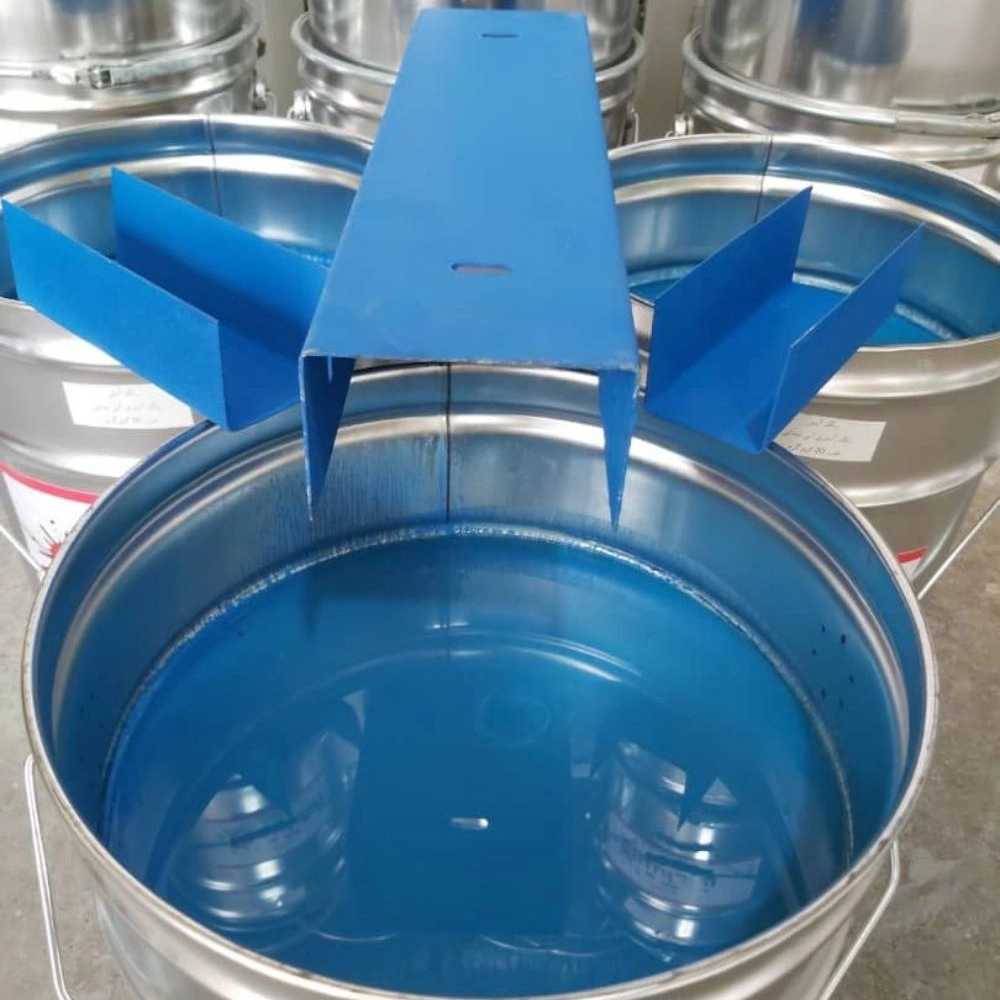 ضد زنگ اخرایی طوسی آبی