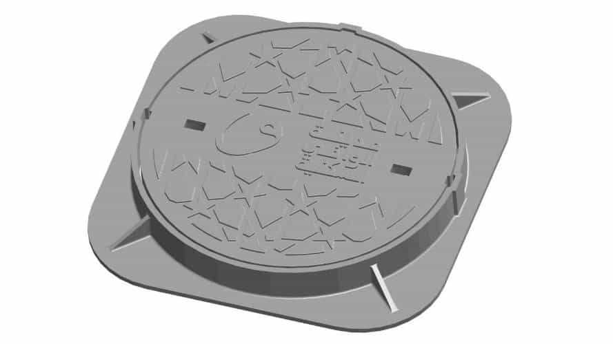 Production of cast iron manhole valve in Karaj
