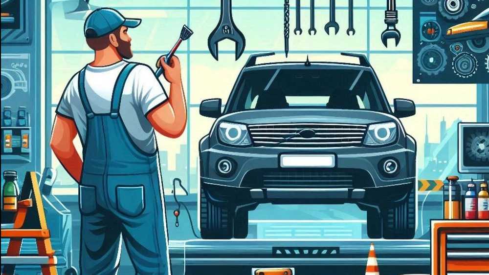 خدمات مکانیکی و باطری سازی و تعمیرگاه رضایی در ملایر