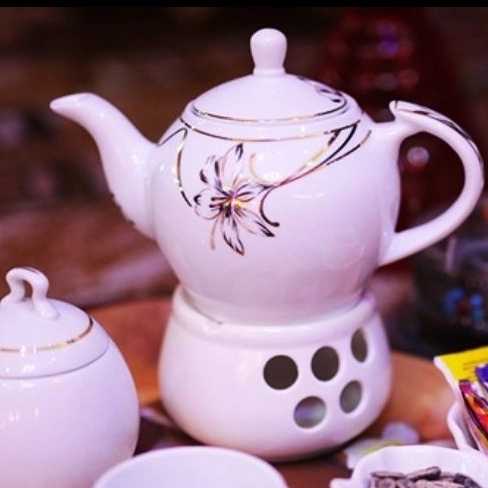Charging the teapot