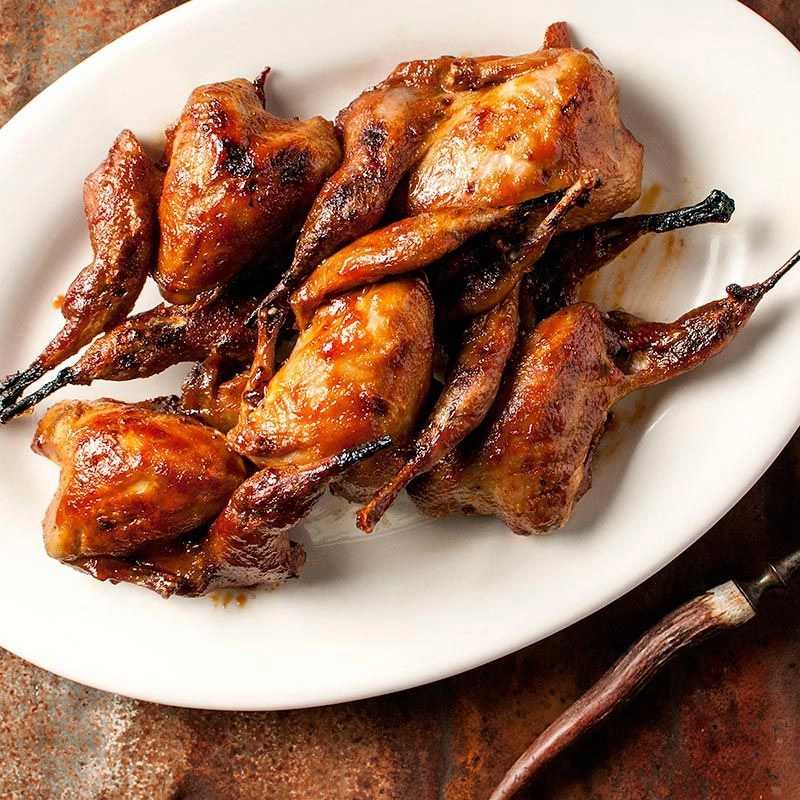 Quail barbecue