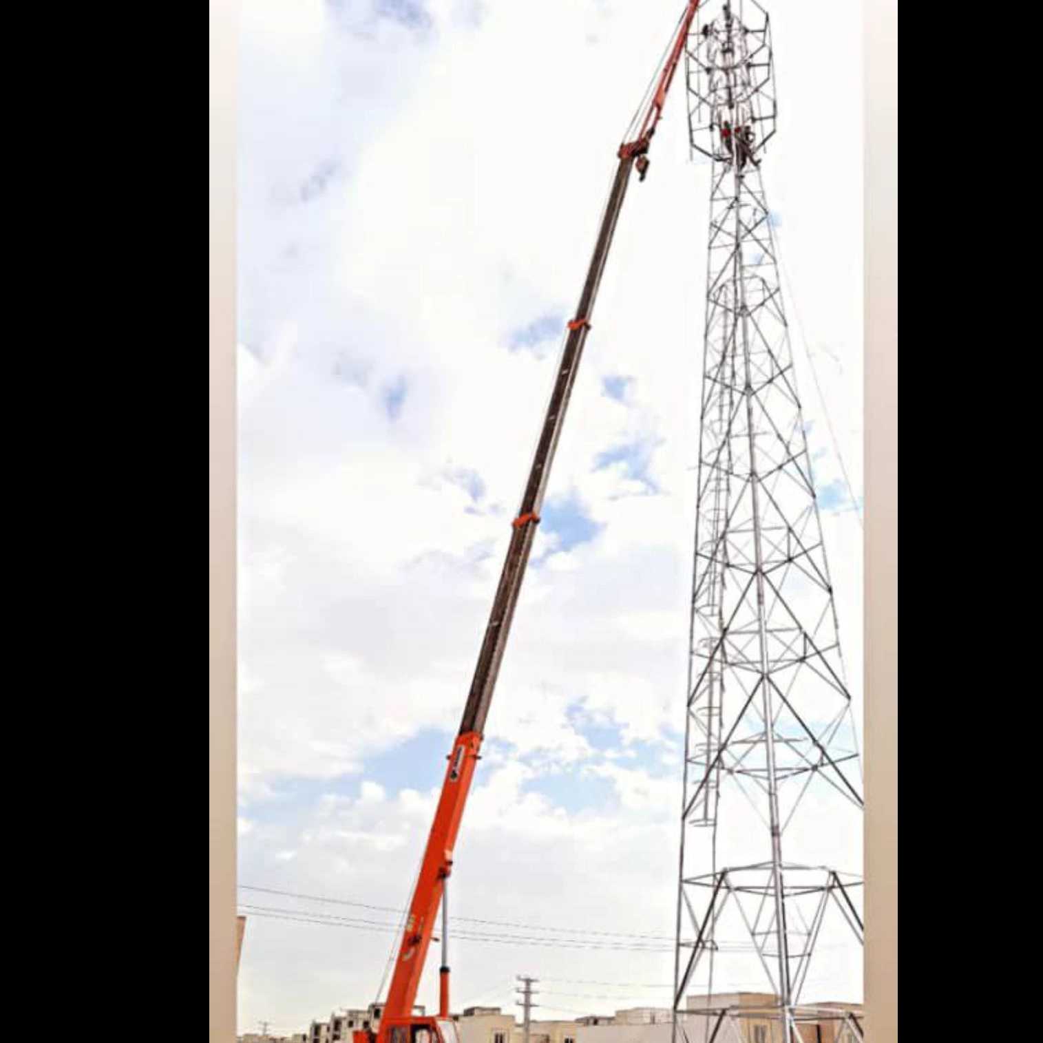 جرثقیل های سبک سنگین کمرشکن و تریلر در قزوین
