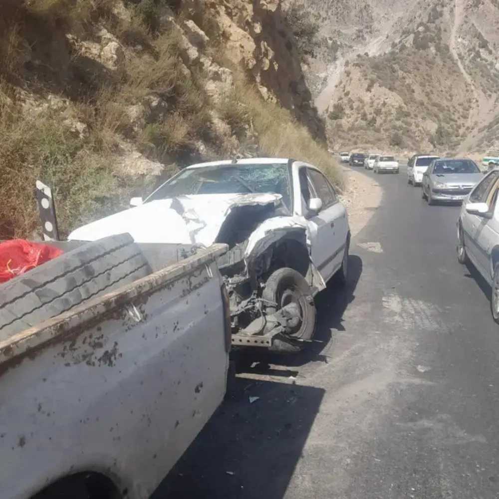 امداد خودرو اسفندیاری در جاده هراز