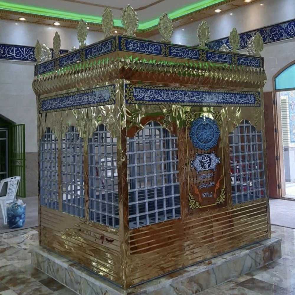 گنبد گلدسته سازی امام رضا در بابل مازندران