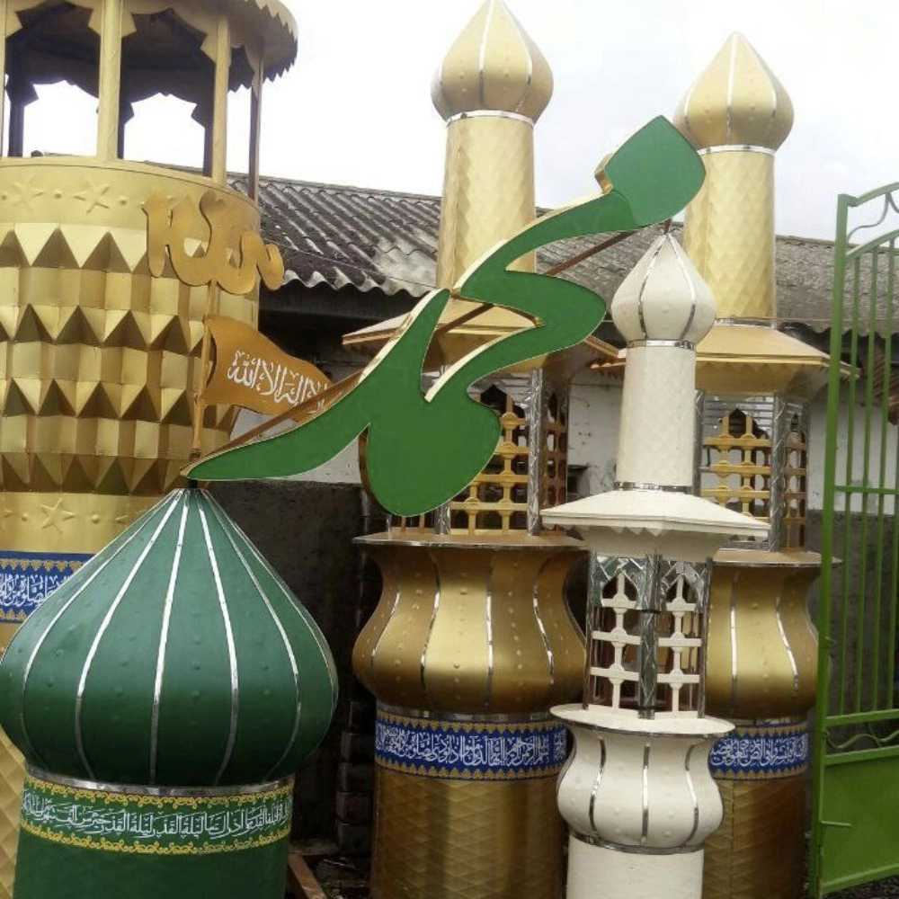 گنبد گلدسته سازی امام رضا در بابل مازندران