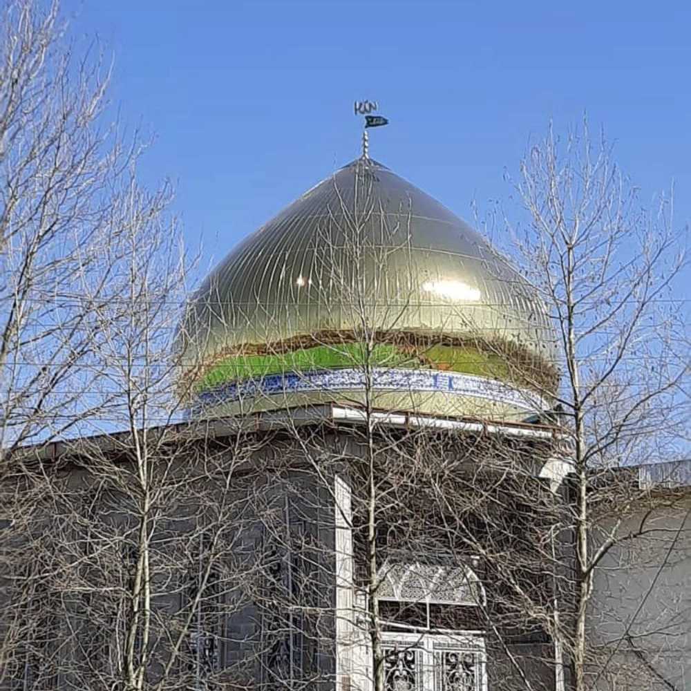 گنبد گلدسته سازی امام رضا در بابل مازندران
