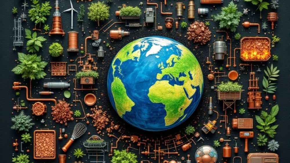 Benefits of Copper Recycling in Industry and Environment: The Role of Tehran's Wastes