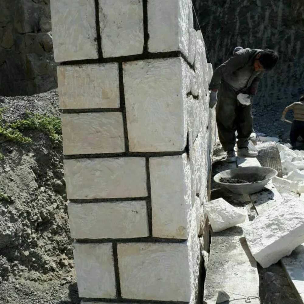 سنگ ورقه ای و لاشه ای جعفری در دماوند