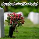 Rasouli's tombstone, design and installation of tombs in Paradise Zahra Tehran