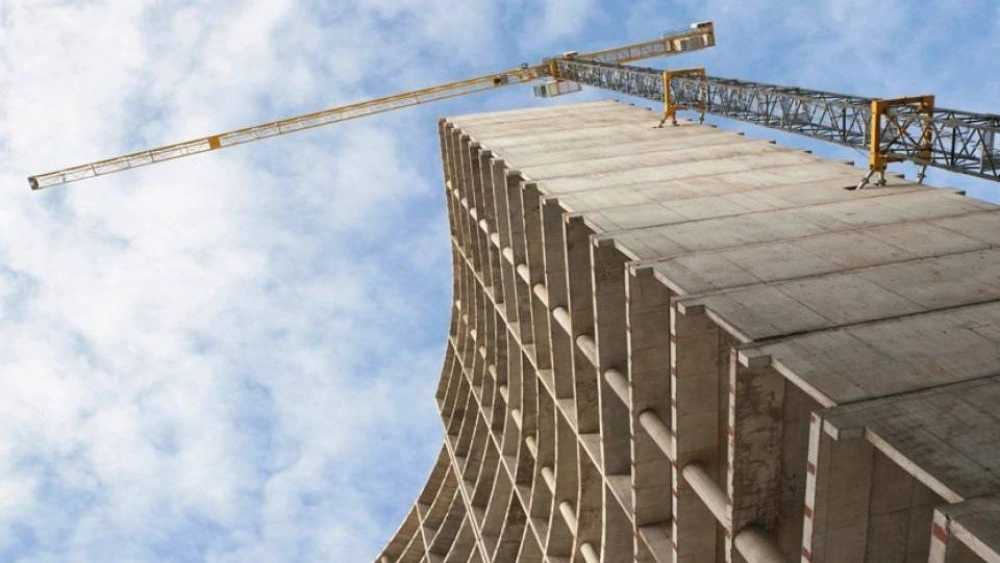 Azarshahr'da beton, sıfır ila yüz iskelet ve beton kalıplama binaları
