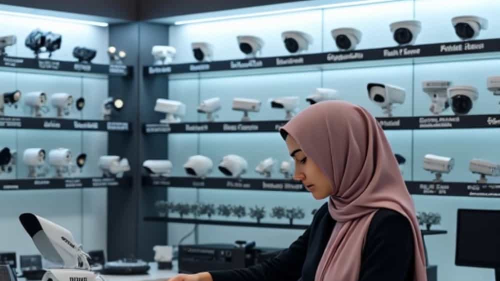 Why is Amir Hossein's best choice for buying security equipment in Sari?