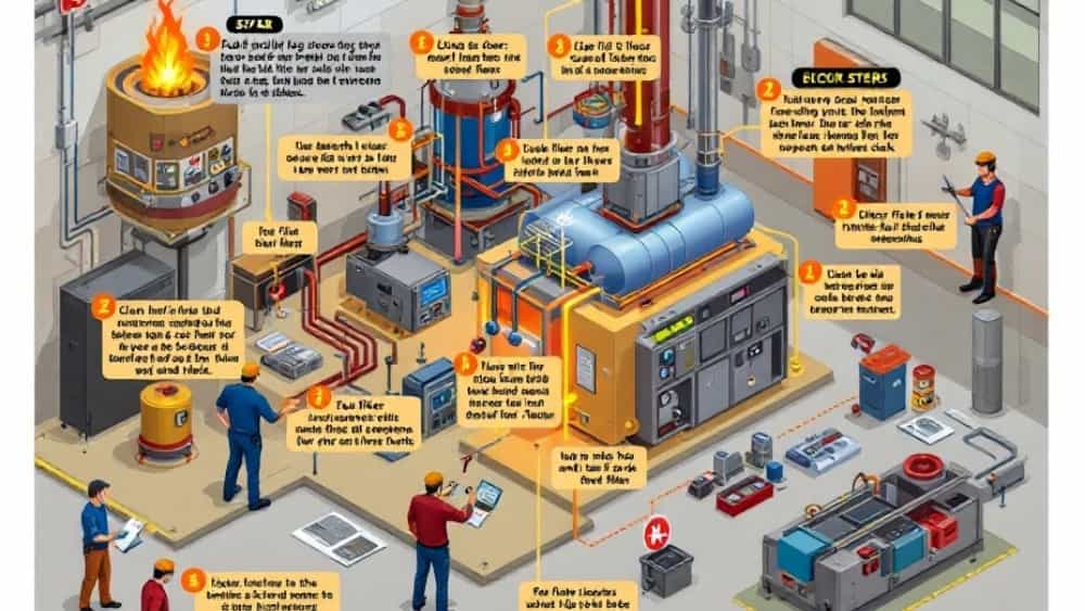 The most important causes of industrial torch failure and methods of removing them in Hamadan