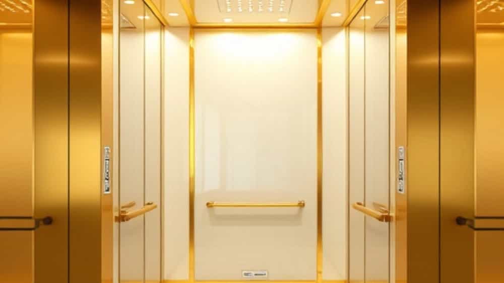 Production and installation of stainless steel and MDF elevator in Malayer