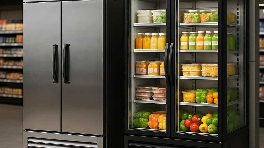 The difference between the industrial and store refrigerator and applications in Hamedan