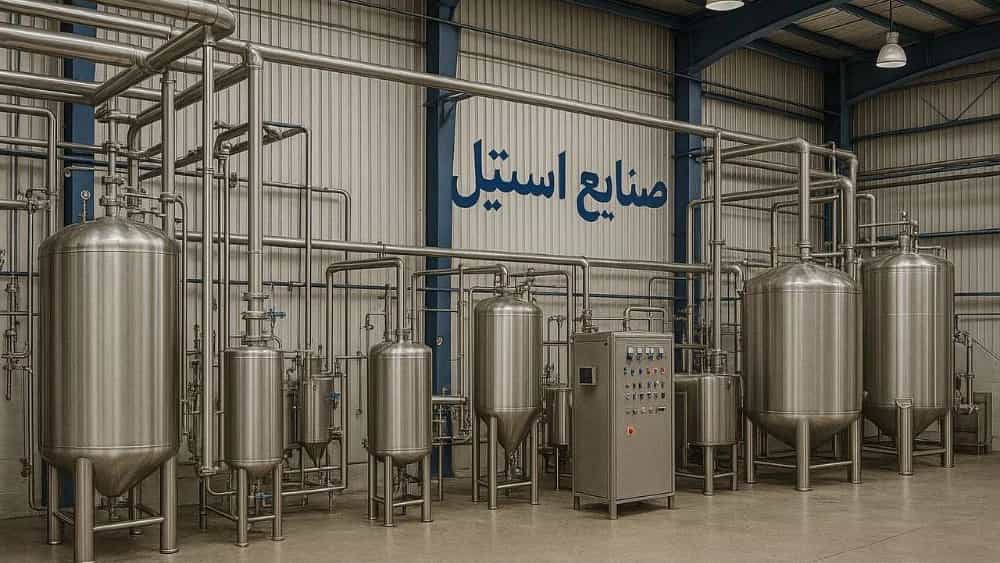 Authentic Steel Store in Tehran Steel Rasha