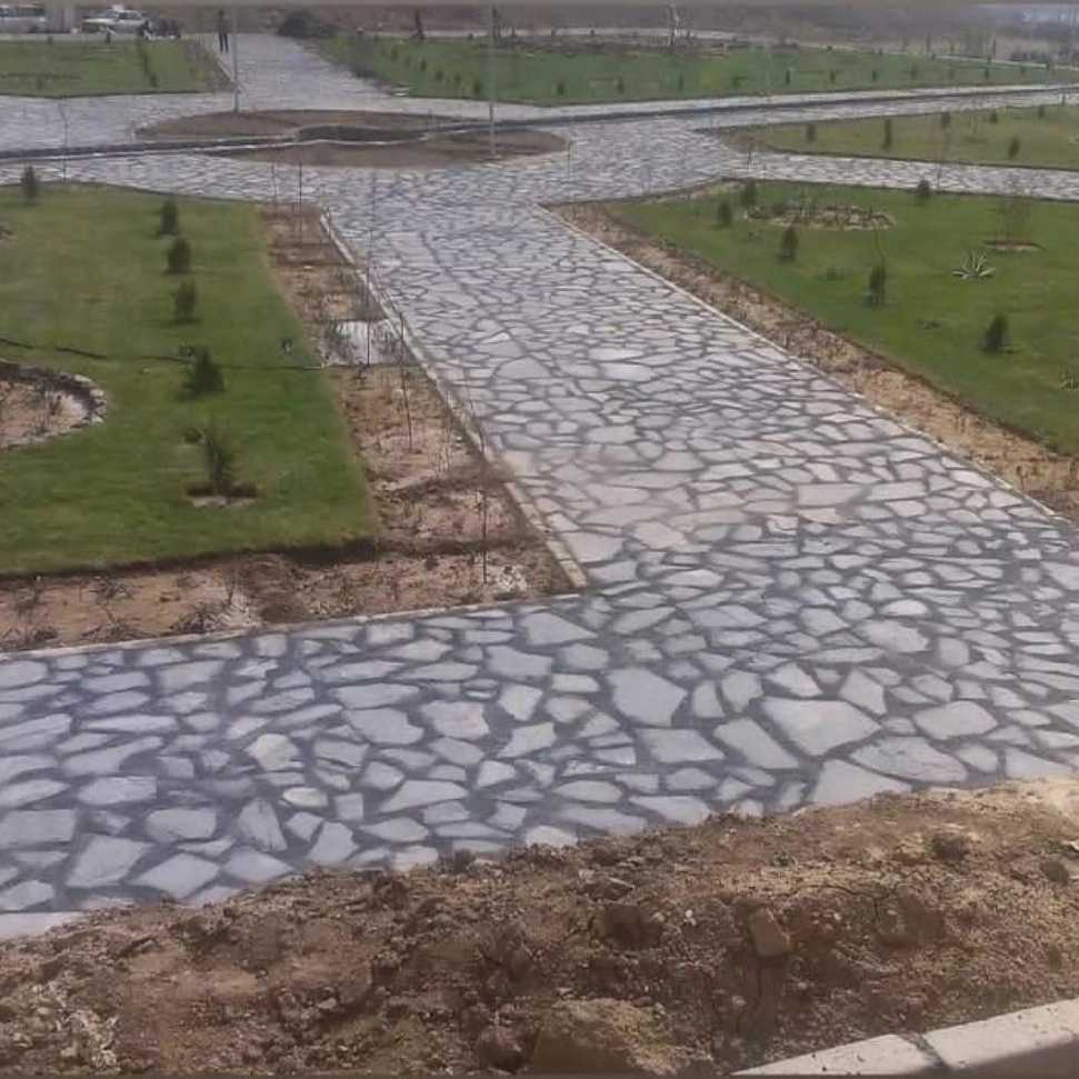 سنگ ورقه ای و لاشه ای جعفری در دماوند