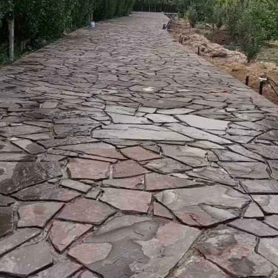 سنگ ورقه ای و لاشه ای جعفری در دماوند