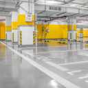 Modern Parking, Epoxy Flooring and Parking Line in Tehran