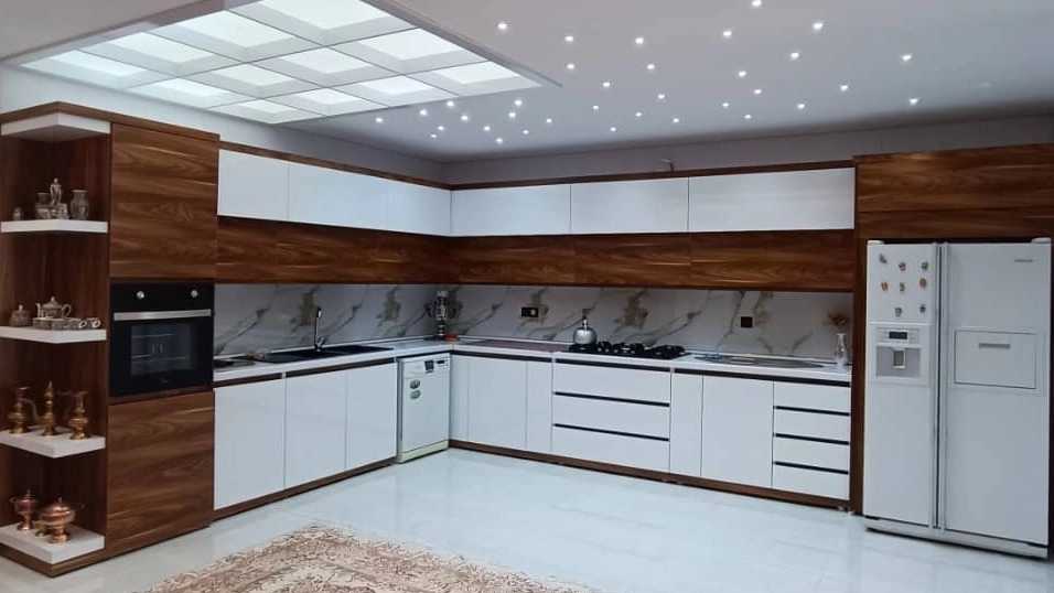 Agate interior decoration, MDF and TV Wall Industry Design in Mazandaran