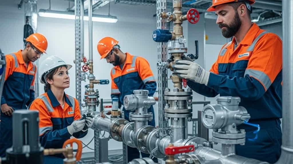 Kerman İnşaat Projelerinde Güvenli Bir Gaz Sistemi Başlatma