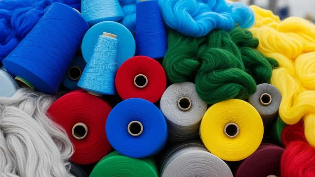 Polyester yarn and polyester fiber in Delijan