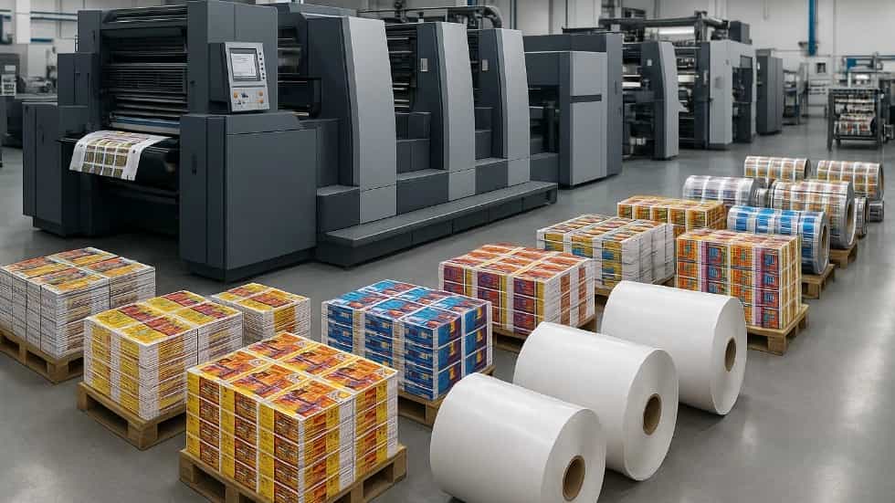 Industrial Printing with Mirror of Parsian Film in Qazvin