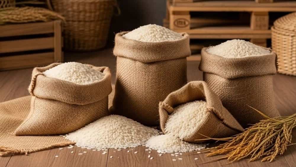 Import of high quality rice in Shiraz