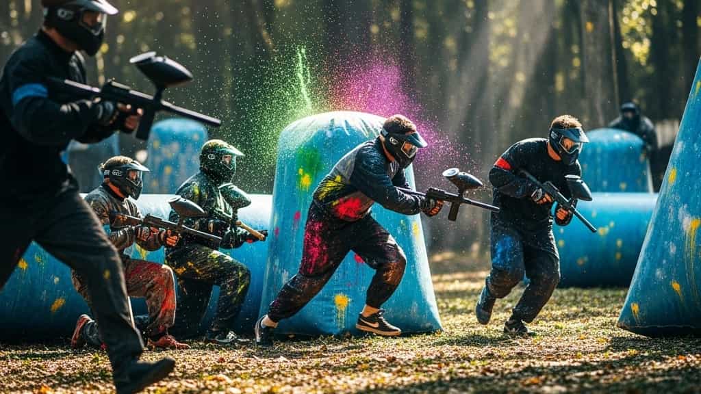 Qom'da Paintball
