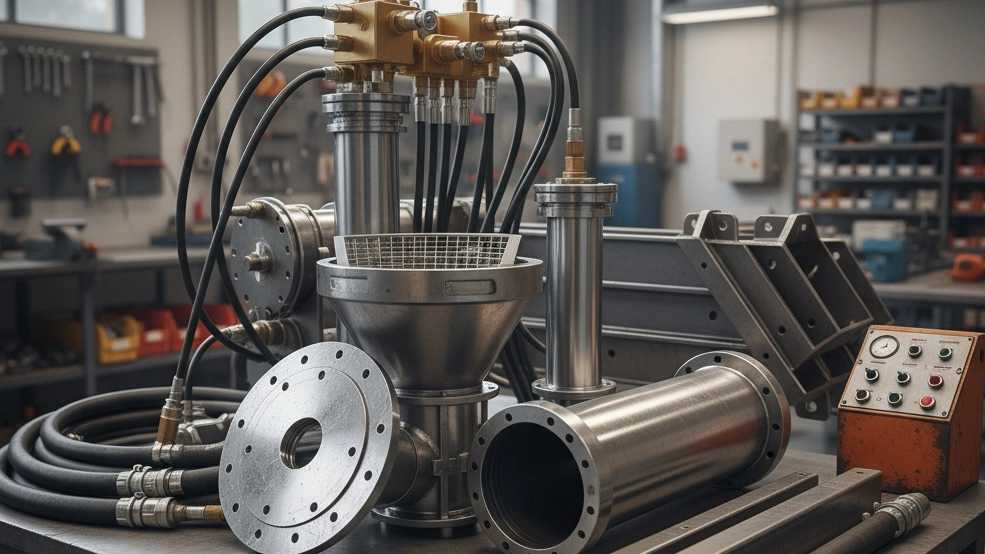 Concrete Pump Parts, Repair and Sale of Concrete Pump Parts in Tehran