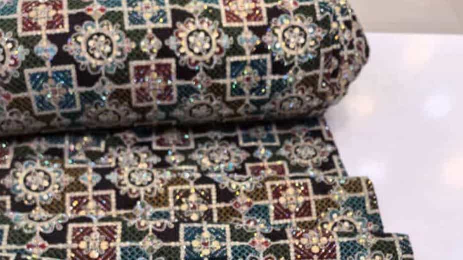 Selling Mantui Embroidery Embroidery Fabric