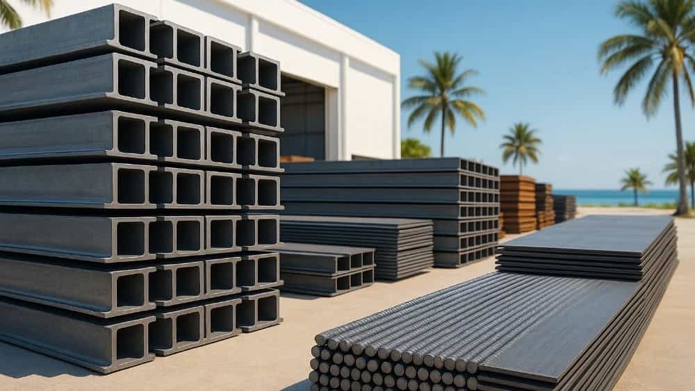 Construction and Industrial Iron Sale Center in Kish