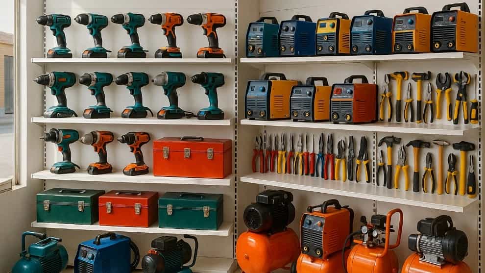 Buy all kinds of industrial and construction tools in Nashtarood