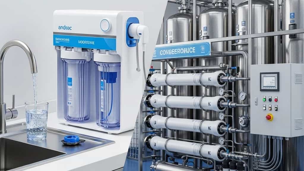 Oxus water purification, sale of installation of domestic and industrial water purification devices in Bojnord