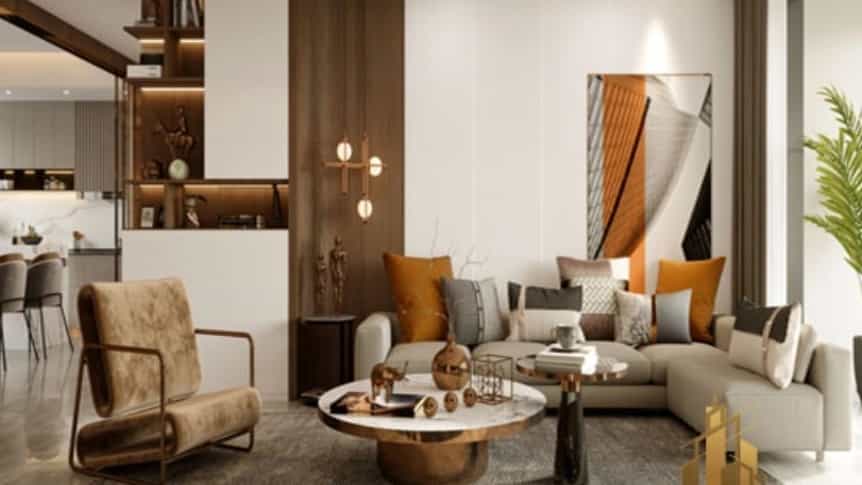 Arrangement and renovation of the house interior decoration in Khouf
