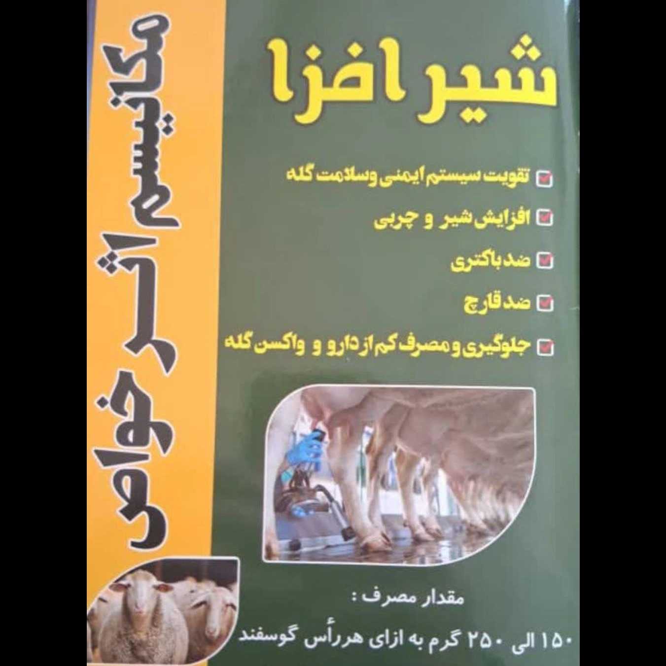 پودر گیاهی افزایش رشد دام