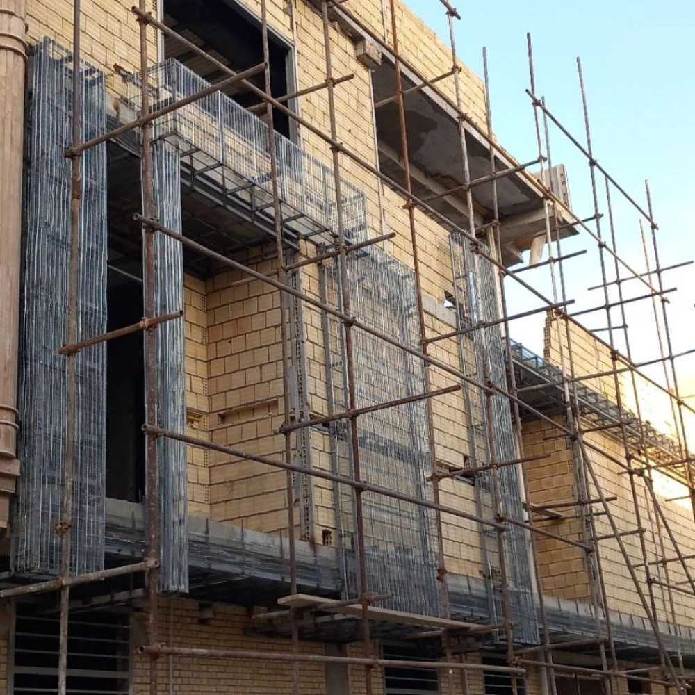 اجرای نما کلاسیک مدرن در یاسوج