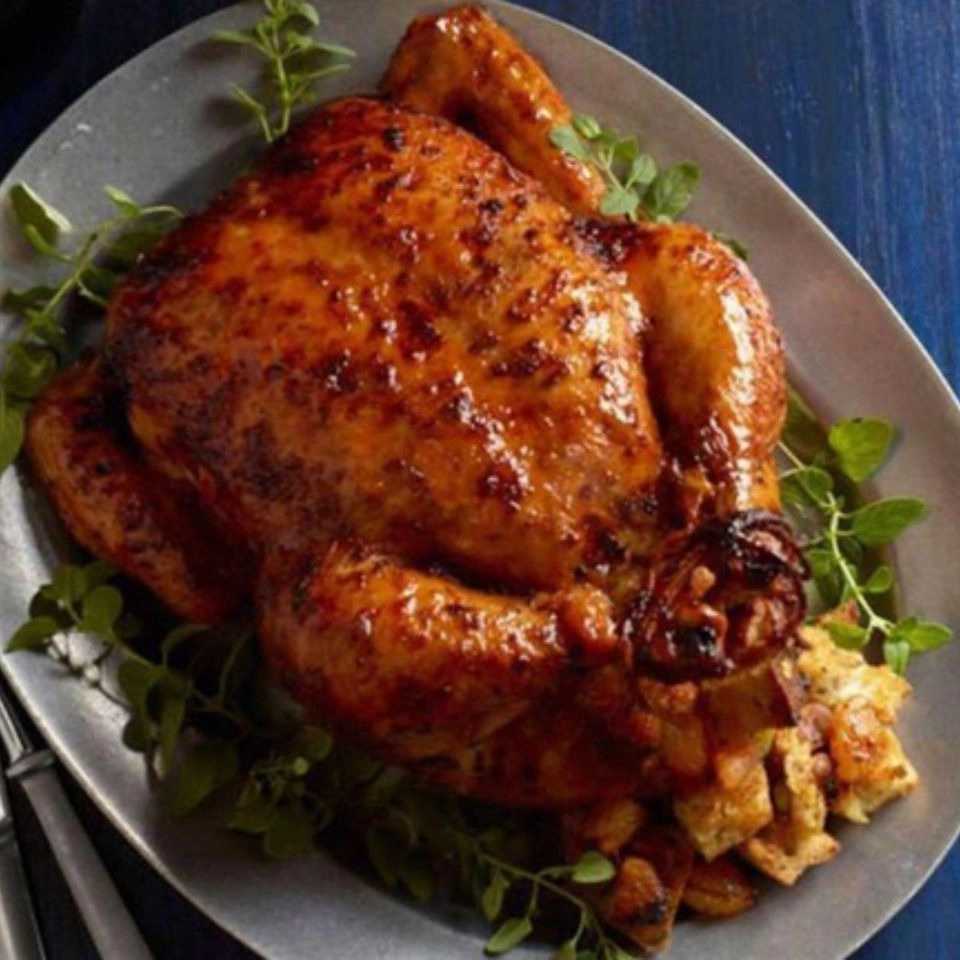 Stuffed chicken chello for two