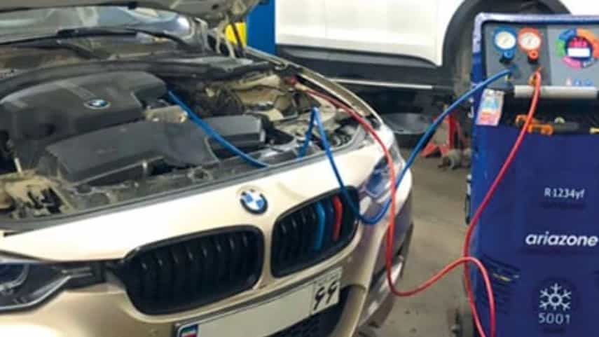 Light and heavy cooler gas charging by Mohsen Battery