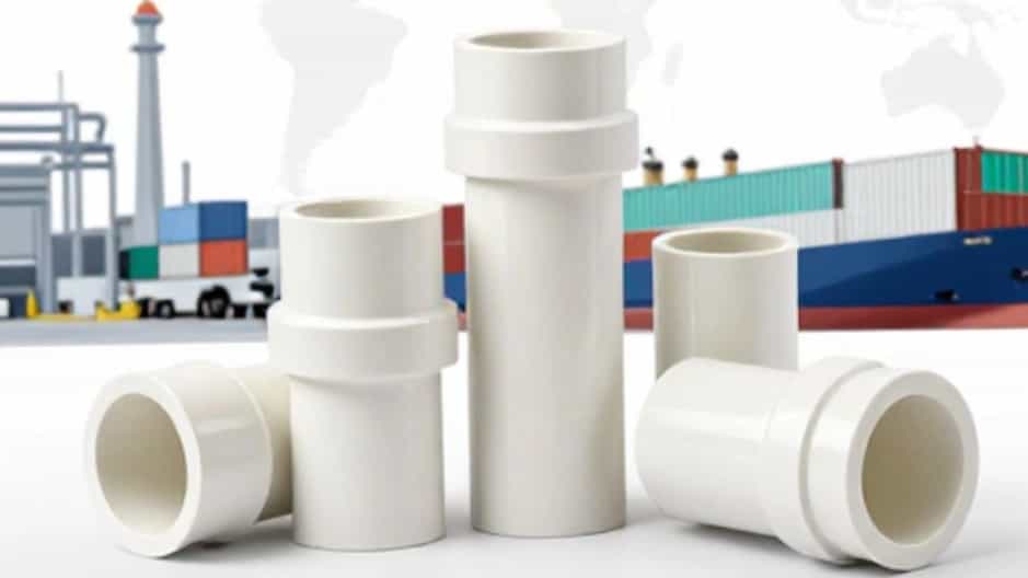Tabriz white pipe fittings direct production and export of Azar Lule Baspar