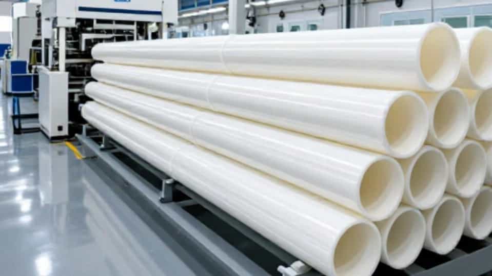 The largest manufacturer of white pipes in Iran, Tabriz, direct factory price